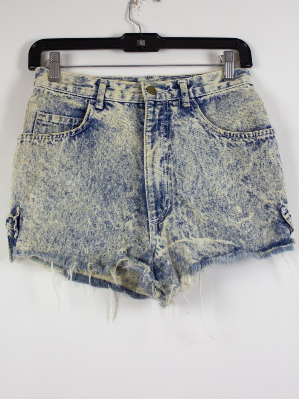Vintage Frederick’s Of Hollywood Denim Shorts Sz 9 Acid Wash